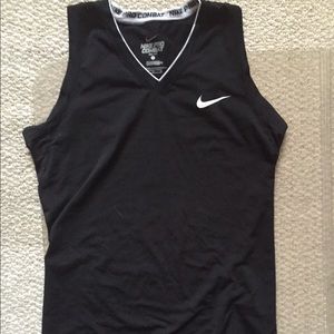 Black Nike compression shirt