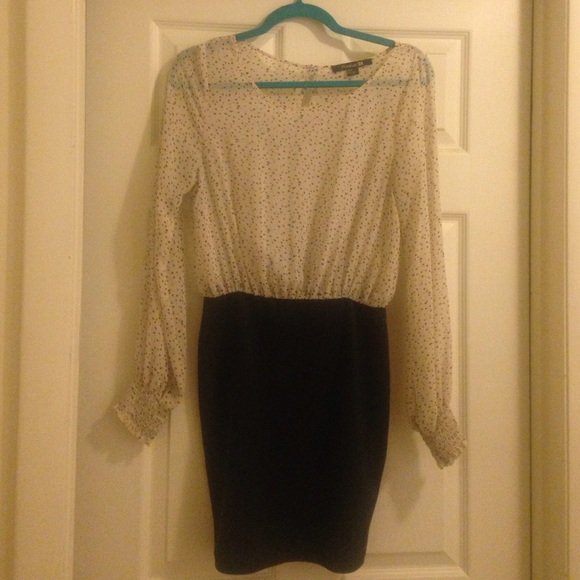 Forever 21 polka dot top dress