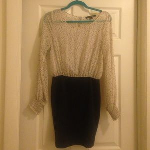 Forever 21 polka dot top dress