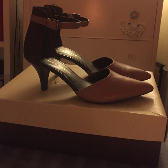 Franco Sarto Ankle strap heels
