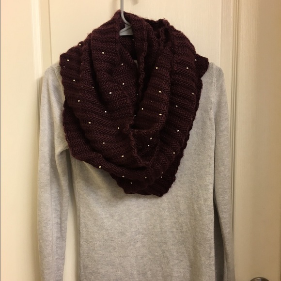 Mossimo Supply Co. Accessories - Dark Purple Infiniti scarf