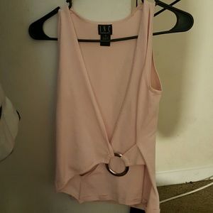 Pink cute office shirt