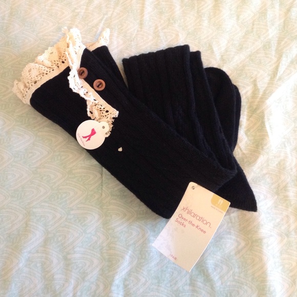 Over the knee socks