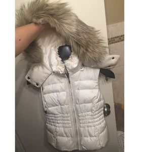 Juicy couture white vest