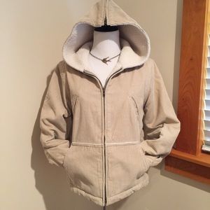 J. CREW CONVERTIBLE ZIP HOODIE JACKET SZ XS