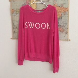 Wildfox "Swoon" Sweater