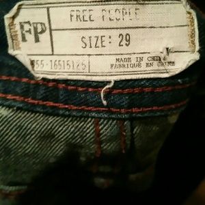 Free People Shorts - Free People printed jean shorts Free People Shorts - Free People printed jean shorts