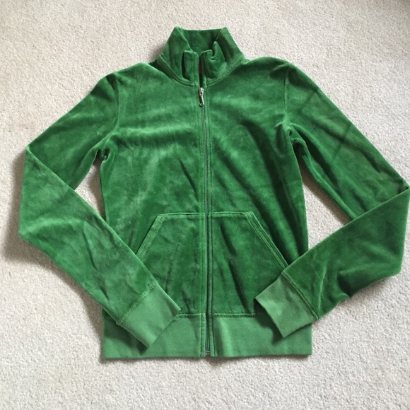Juicy Couture Long Sleeve Velour Jacket