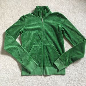 Juicy Couture Long Sleeve Velour Jacket