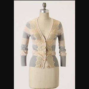 Anthropologie field game cardigan Size Large