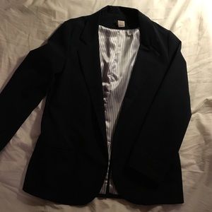 Aqua Blazer in Medium, Navy color