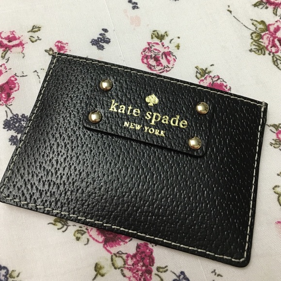 Kate spade card holder Wellesley black