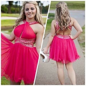 Short pink