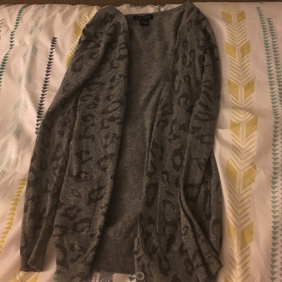 Leopard Print Cardigan