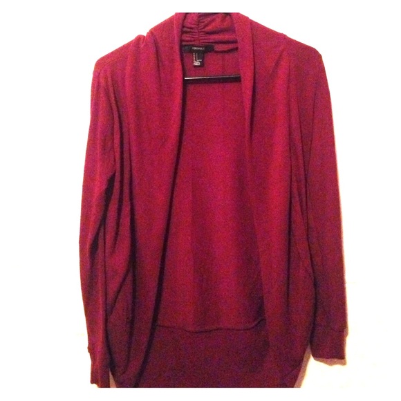 Maroon women's cardigan - Picture 1 of 1