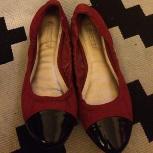 Forever 21 Maroon suede flat
