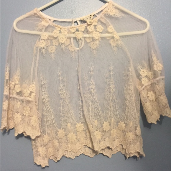 sheer/mesh shirt