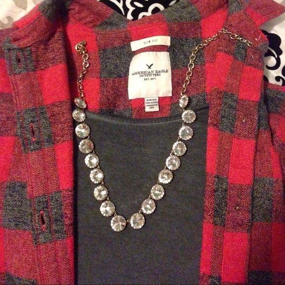 J.crew Venus fly trap necklace