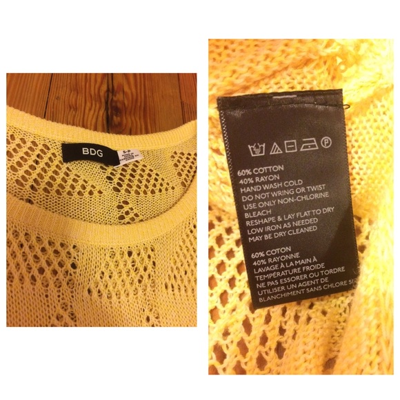 BDG yellow thin sweater - Picture 2 of 3