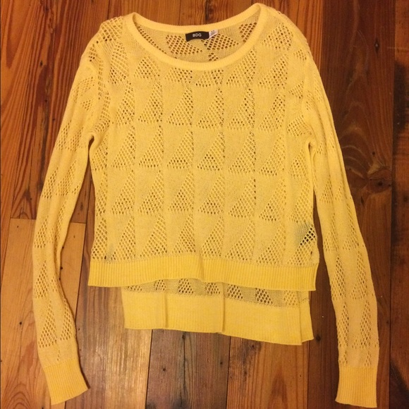 BDG yellow thin sweater - Picture 3 of 3