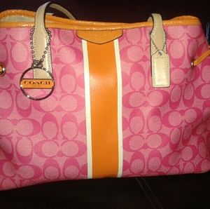 Pink Coach purse