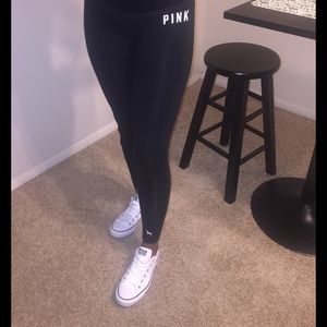 PINK black leggings