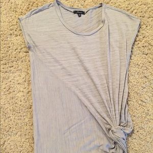 Tan top with knot detail