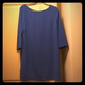 Blue Shift Dress
