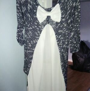 High low dress shirt