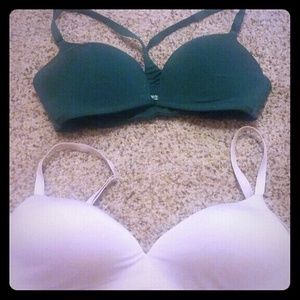 TWO Gap Body wireless bras