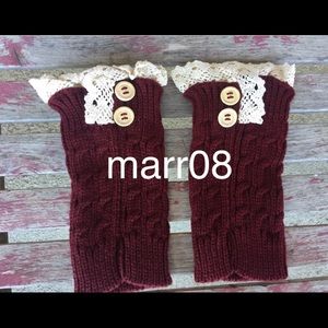 Cute boot cuffs. New