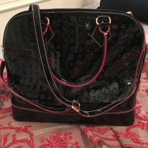 Bundle Black Tote and Red Wrap