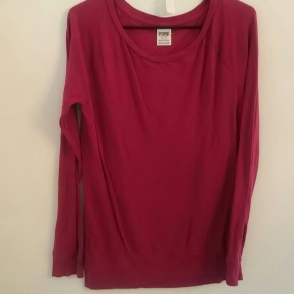 Victoria secret purple long sleeve shirt