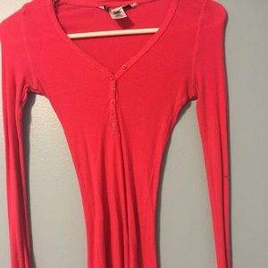 pink long sleeve tshirt