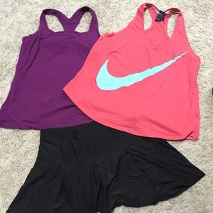 Workout Lot Nike and New Balance
