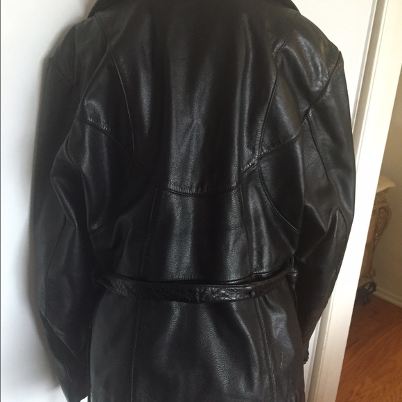 Heavy leather jacket - Picture 3 of 3