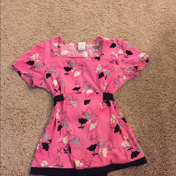 Cherokee scrub top, size xs x2, NrG sz sm BUNDLE