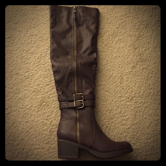 Sassy thigh high boots