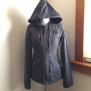 BILLABONG ZIP UP HOODIE SZ S