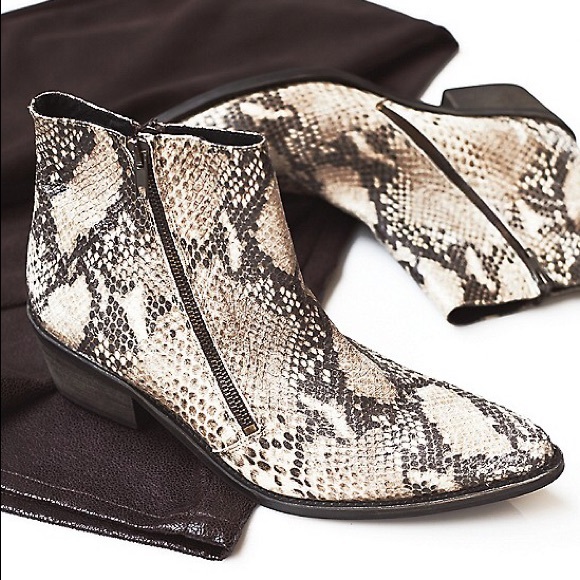 Free People Crossings Ankle Snake Bootie