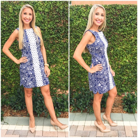 Lily Pulitzer for target blue shift dress