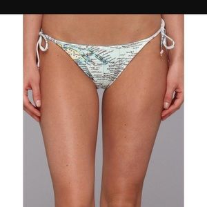 ISO Wildfox Ocean Explorer Tie Side Bikini Bottoms