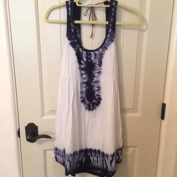 Tie dye Roxy shift dress