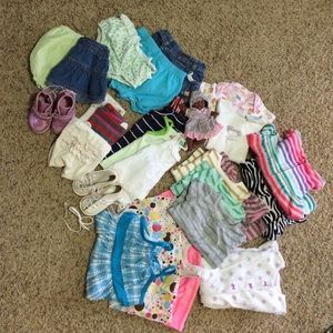 6-12 month baby girl bundle