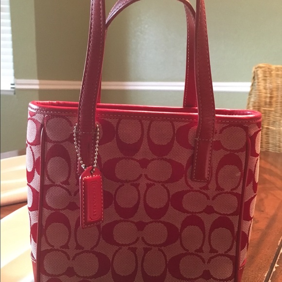 Coach bag and pants are for sale