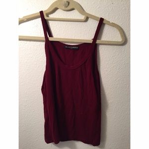 Maroon Brandy tank