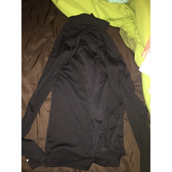 Champion Duo Dry zip long sleeve running shirt