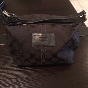 COACH small black purse - used once!