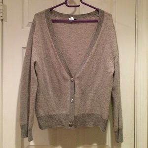 J.Crew Gray Cardigan
