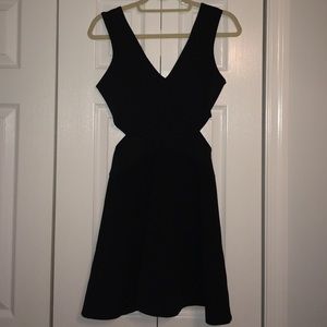 TopShop Fit& Flare Cutout Dress